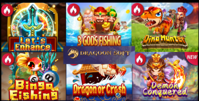 Dragoon Soft Fishing & Spin Slots Online