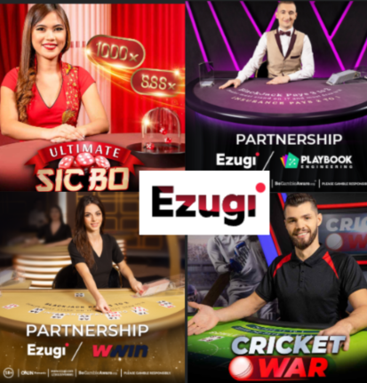 Enjoy Different Ezugi Live Casino Games